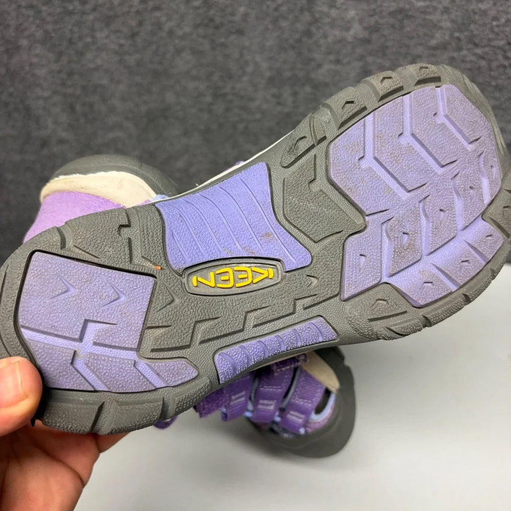 KEEN Newport H2 Kids Purple Water Sandals Hiking Shoes Size 4 US 36 EU